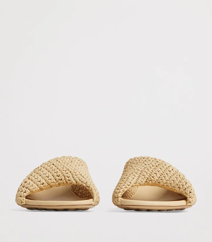 Bottega Veneta Raffia Blink Mules 50 - Image 4