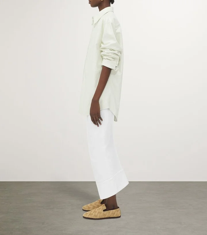 Bottega Veneta Raffia Sunday Slippers - Image 2