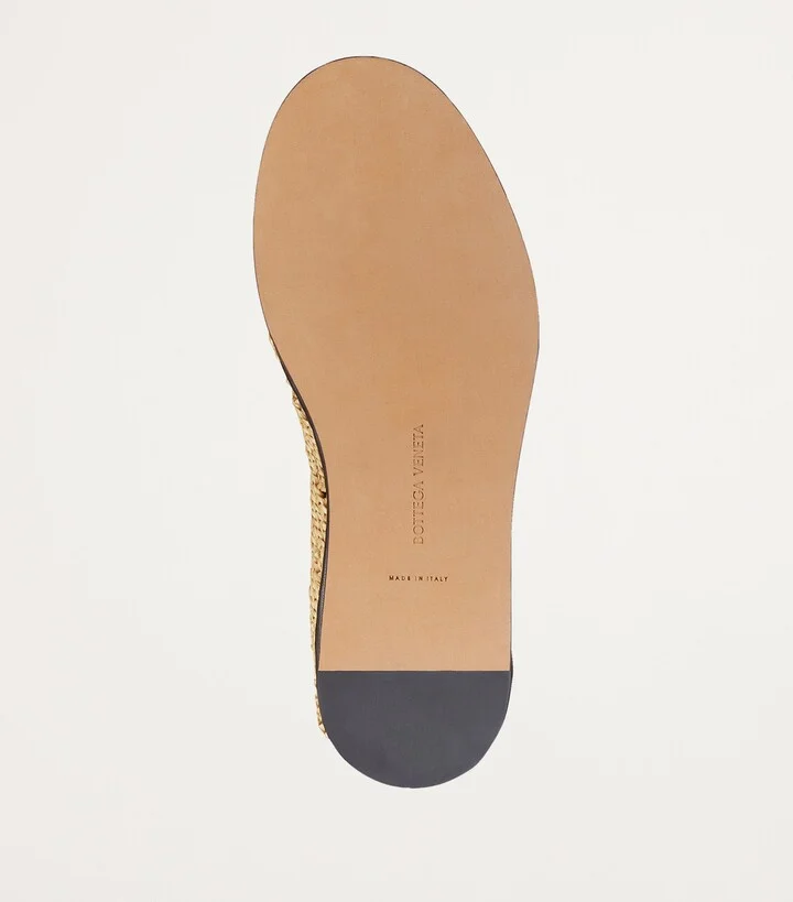 Bottega Veneta Raffia Sunday Slippers - Image 5