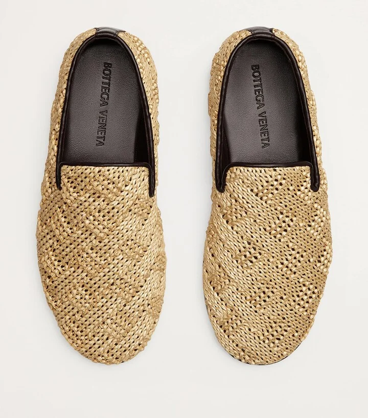 Bottega Veneta Raffia Sunday Slippers - Image 6