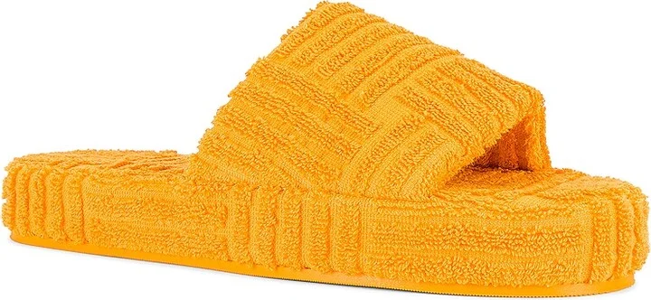 Bottega Veneta Resort Sandal in Tangerine - Image 2