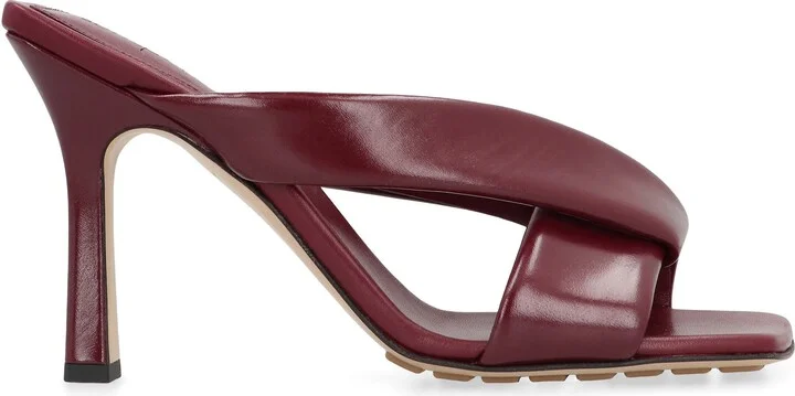 Bottega Veneta Riva Leather Mules - Image 2