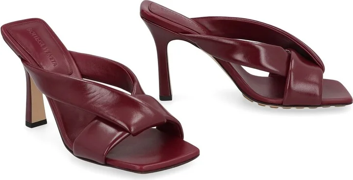 Bottega Veneta Riva Leather Mules - Image 3