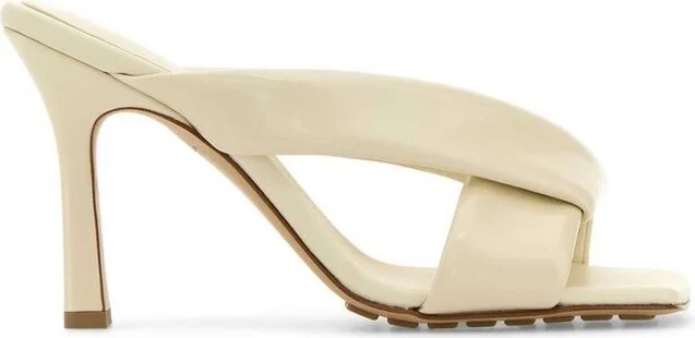 Bottega Veneta Riva Padded Heeled Sandals