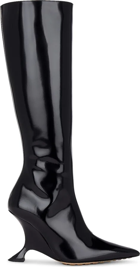 Bottega Veneta Rocket Knee High Boot in Black