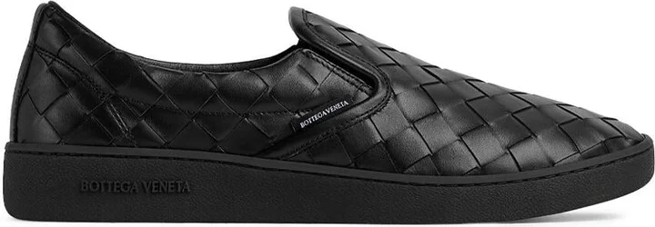 Bottega Veneta Sawyer Braided Slip On Sneakers Shoes