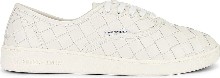 Bottega Veneta Sawyer Lace Up Sneaker in White