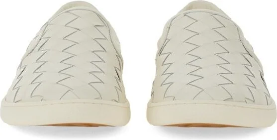 Bottega Veneta Sawyer Leather Sneakers - Image 4