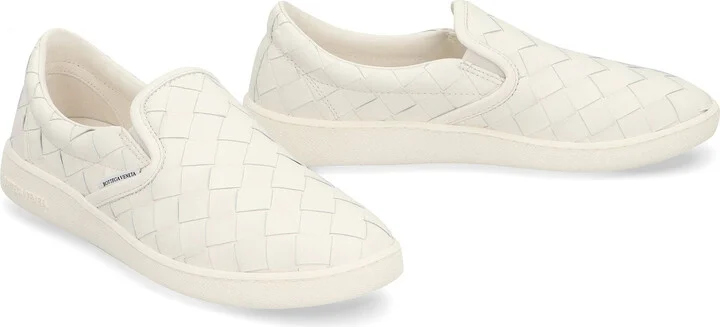 Bottega Veneta Sawyer Leather Sneakers - Image 2