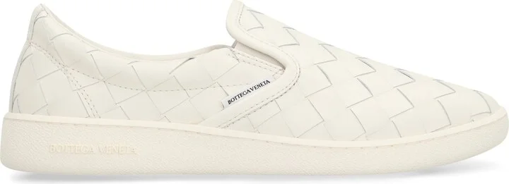 Bottega Veneta Sawyer Leather Sneakers - Image 2