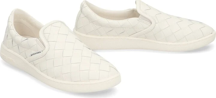 Bottega Veneta Sawyer Leather Sneakers - Image 3