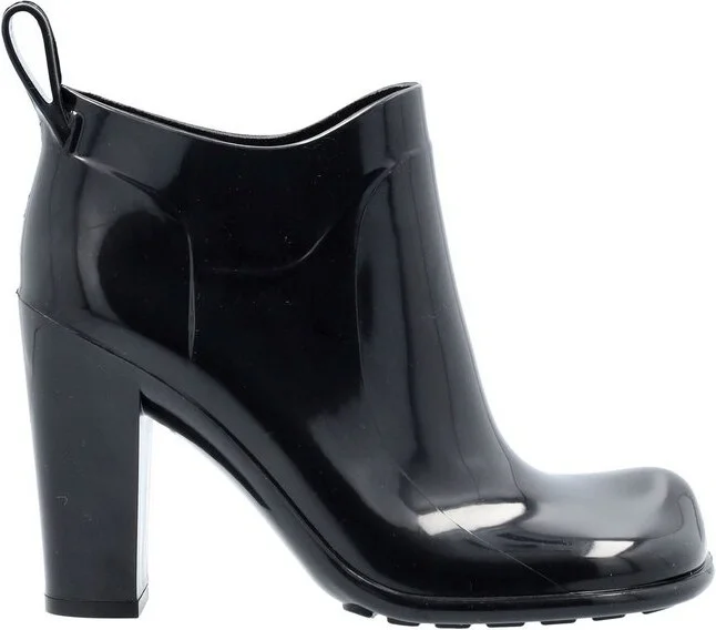 Bottega Veneta Shine Heeled Ankle Boots