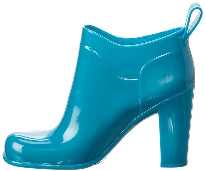 Bottega Veneta Shine Rubber Bootie - Image 2