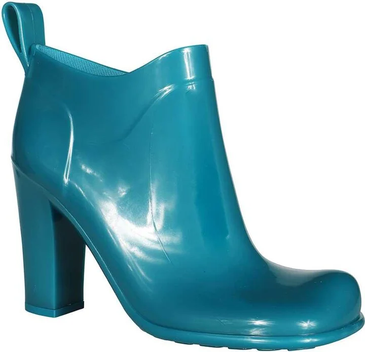 Bottega Veneta Shine Rubber Boots - Image 2