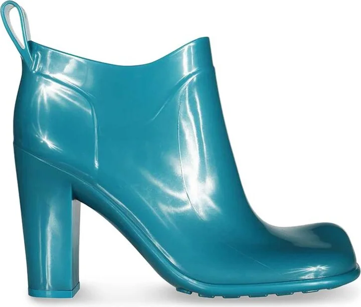 Bottega Veneta Shine Rubber Boots - Image 4