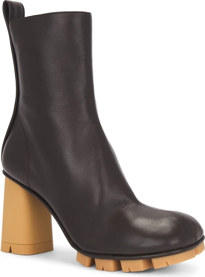 Bottega Veneta Shore Ankle Boot in Brown - Image 2
