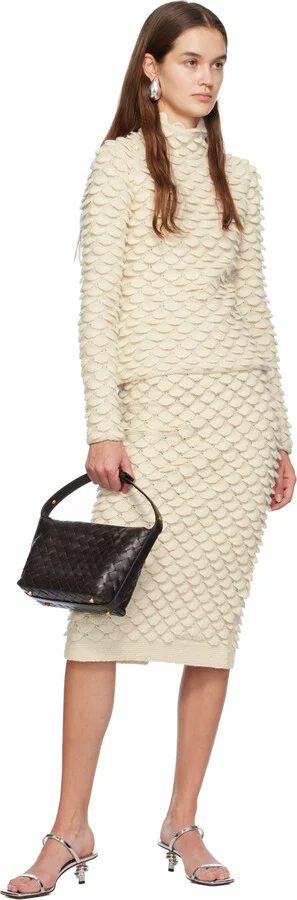 Bottega Veneta Silver Knot Mules - Image 5