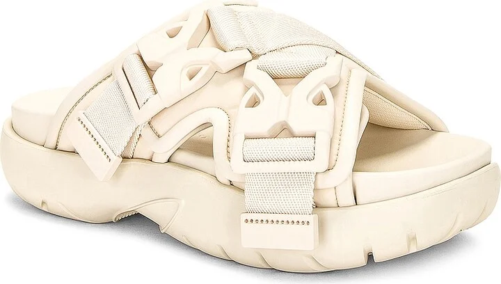 Bottega Veneta Slide Sandal in Beige - Image 2