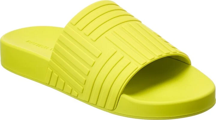 Bottega Veneta Slider Rubber Slide