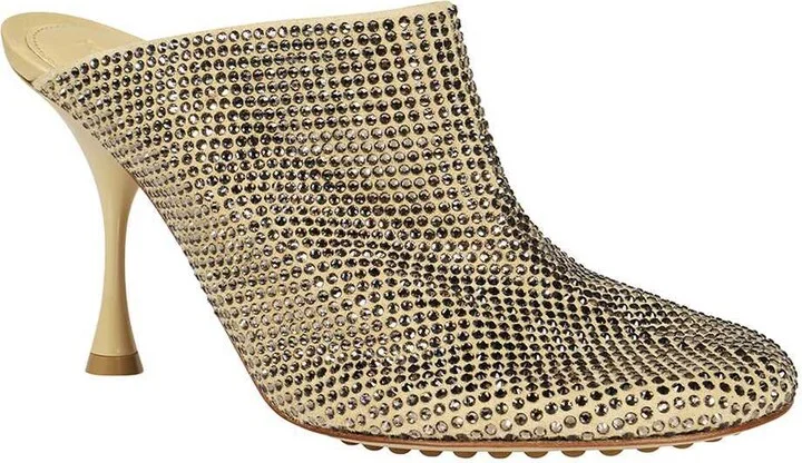 Bottega Veneta Sparkle Dot Sock Mules - Image 2