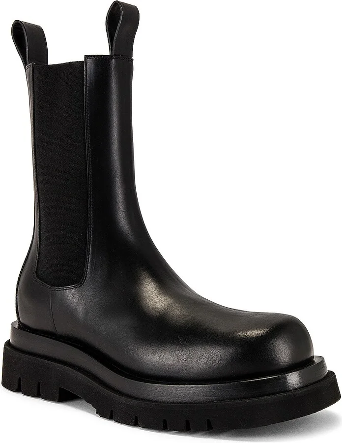 Bottega Veneta Storm Cuir Boot in Black - Image 2