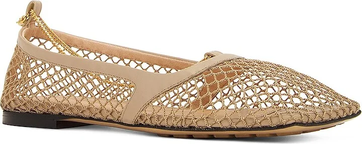 Bottega Veneta Stretch Flat in Beige - Image 2