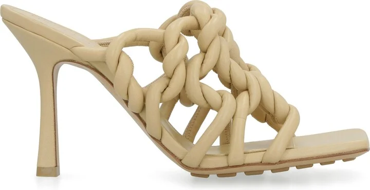 Bottega Veneta Stretch Leather Mules - Image 2