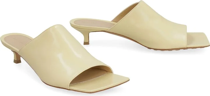 Bottega Veneta Stretch Leather Mules - Image 3