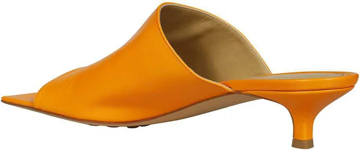 Bottega Veneta Stretch Leather Mules - Image 3
