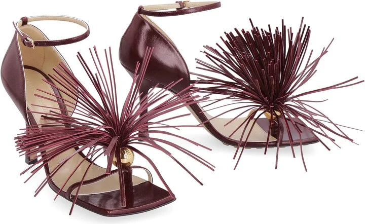 Bottega Veneta Stretch Leather Sandals - Image 3