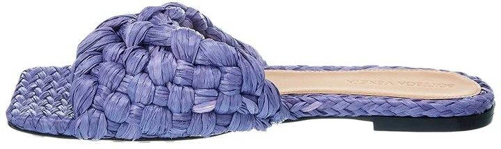 Bottega Veneta Stretch Raffia Sandal - Image 2