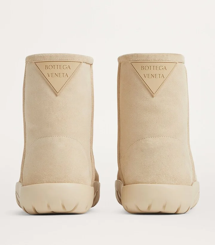 Bottega Veneta Suede Ankle Boots - Image 3