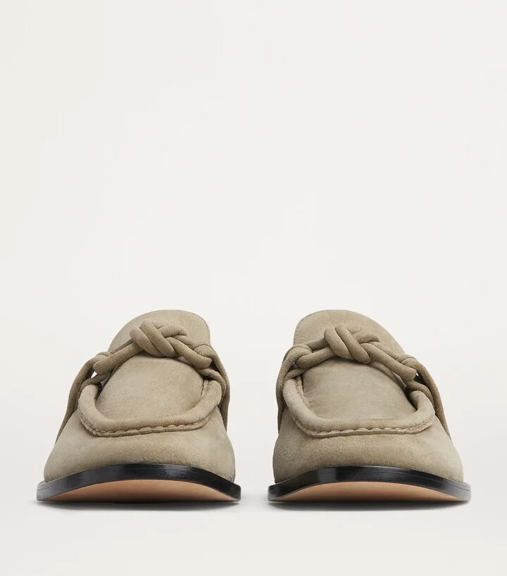 Bottega Veneta Suede Astaire Loafers - Image 3