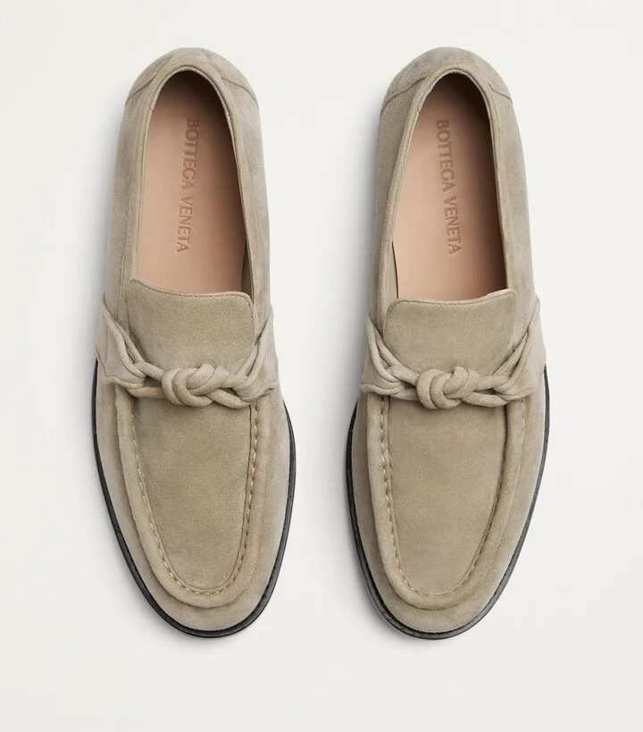 Bottega Veneta Suede Astaire Loafers - Image 4