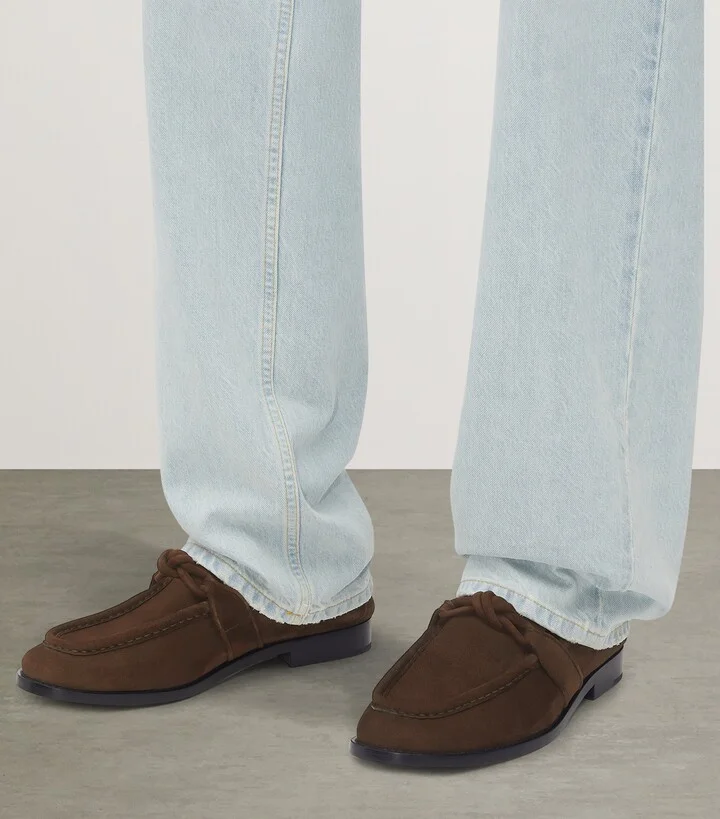 Bottega Veneta Suede Astaire Loafers - Image 2