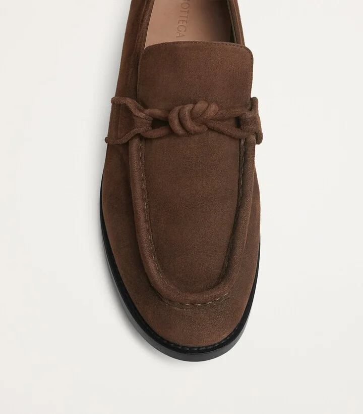 Bottega Veneta Suede Astaire Loafers - Image 6
