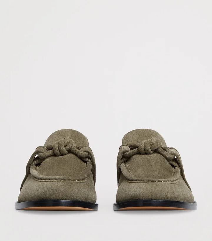Bottega Veneta Suede Astaire Loafers - Image 3