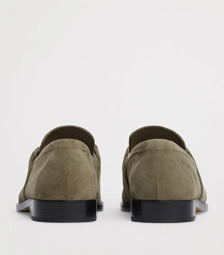 Bottega Veneta Suede Astaire Loafers - Image 4