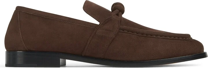 Bottega Veneta Suede Astaire Loafers