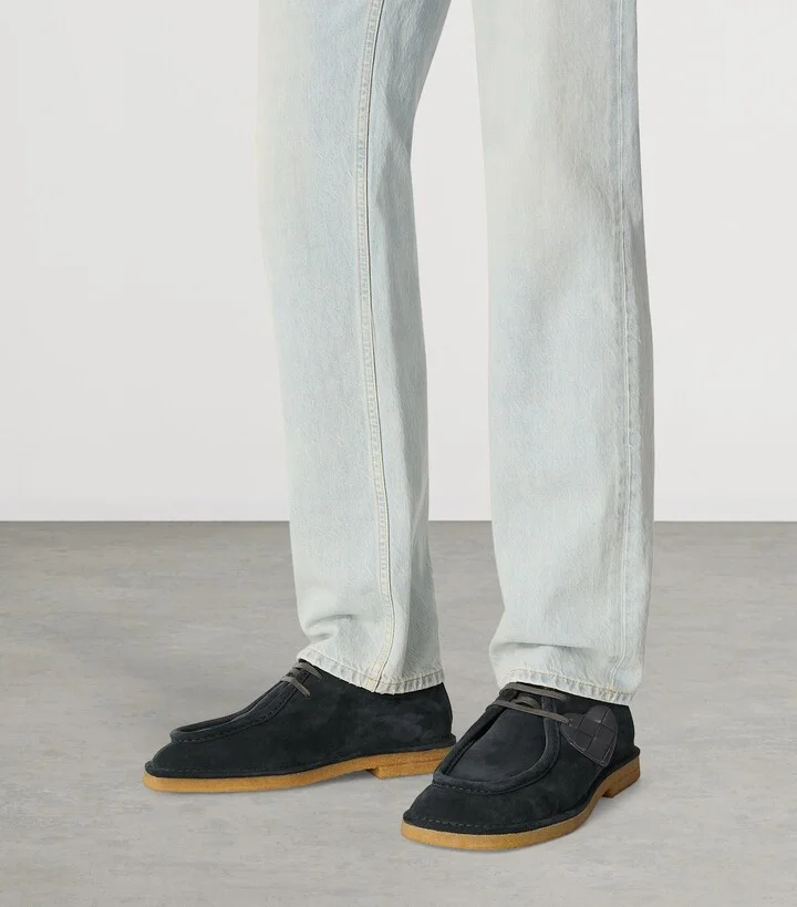 Bottega Veneta Suede Daddy Derby Shoes - Image 2