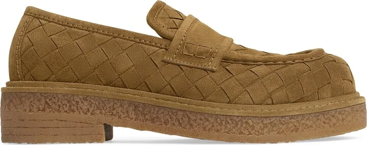 Bottega Veneta Suede Haddock Loafers