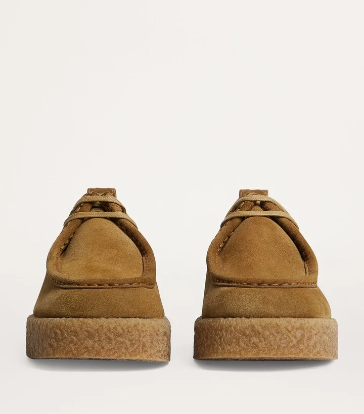 Bottega Veneta Suede Lace-Up Torino Loafers - Image 2