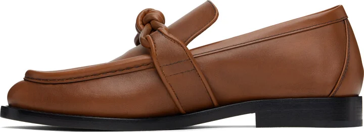 Bottega Veneta Tan Astaire Loafers - Image 3