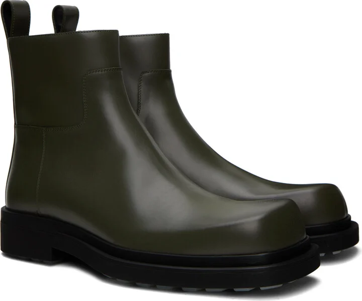 Bottega Veneta Taupe Ben Boot - Image 4