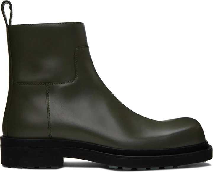 Bottega Veneta Taupe Ben Boot