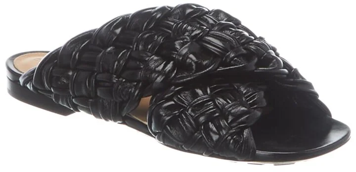 Bottega Veneta The Board Leather Sandal