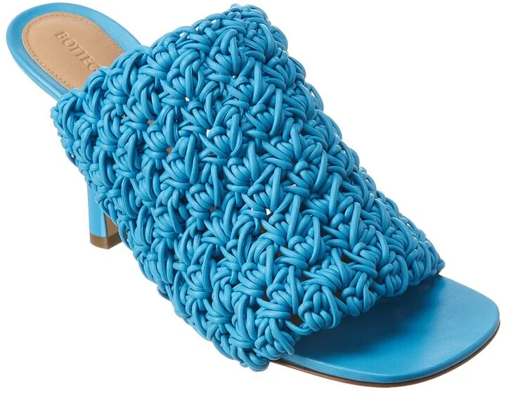 Bottega Veneta The Board Leather Sandal