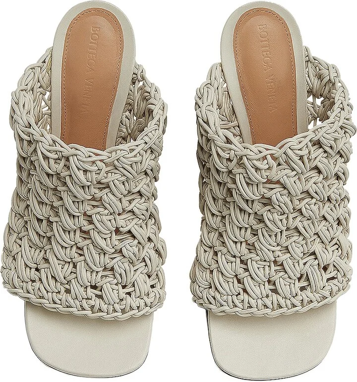 Bottega Veneta The Board Mules in Neutral - Image 2