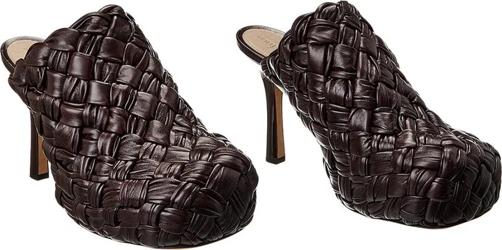 Bottega Veneta The Bold Leather Mule (Authentic Pre-Loved)