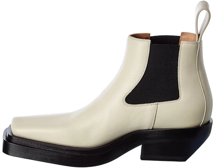Bottega Veneta The Lean Leather Boot - Image 2